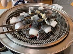 -围炉肉舍•炭烤活鳗•丹东海鲜烤肉(步行街店)