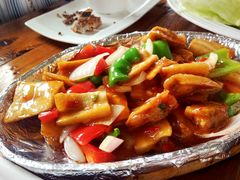 铁板杏鲍菇-日出青木·杭帮菜名店