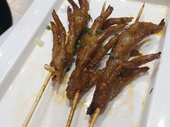 烤鸡爪-庞家烧烤客栈(炮台山店)