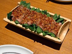 薄荷牛肉卷-一坐一忘云南菜(北京skp店)