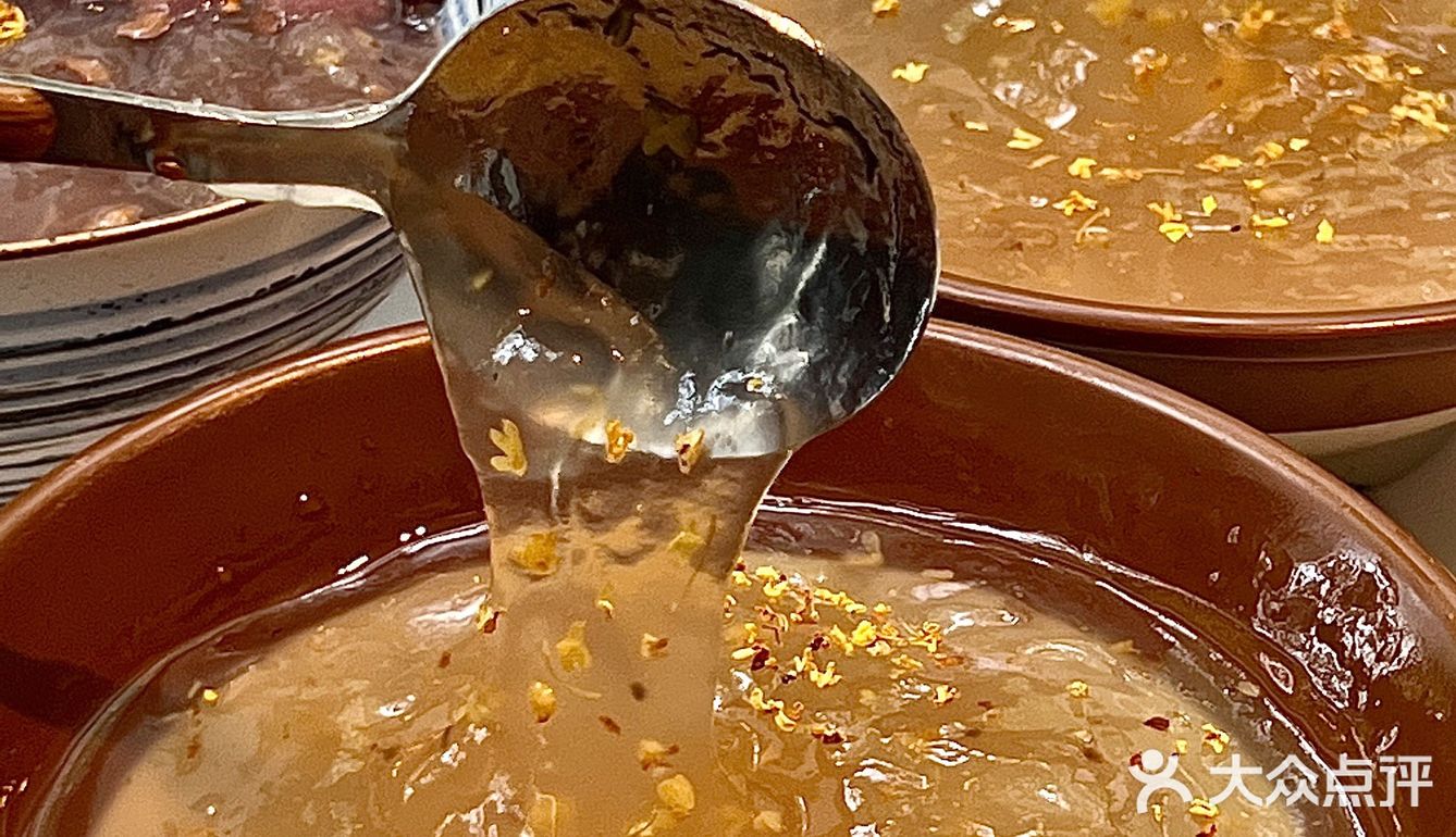 在南京…吃到了魂牵梦萦的桂花藕粉冻