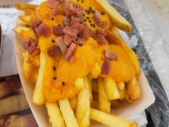 金沙咸蛋黄芝士薯条-纽约薯条(世豪广场店)