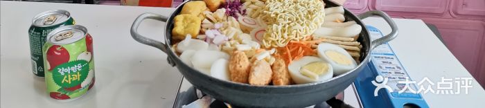 欧巴来了韩式料理芝士夹心年糕图片