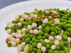 甜豆炒鸡头米-老阊门菜馆(山塘街店)