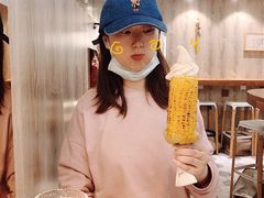 烤玉米冰tea凌-茶是一枝花泡茶店