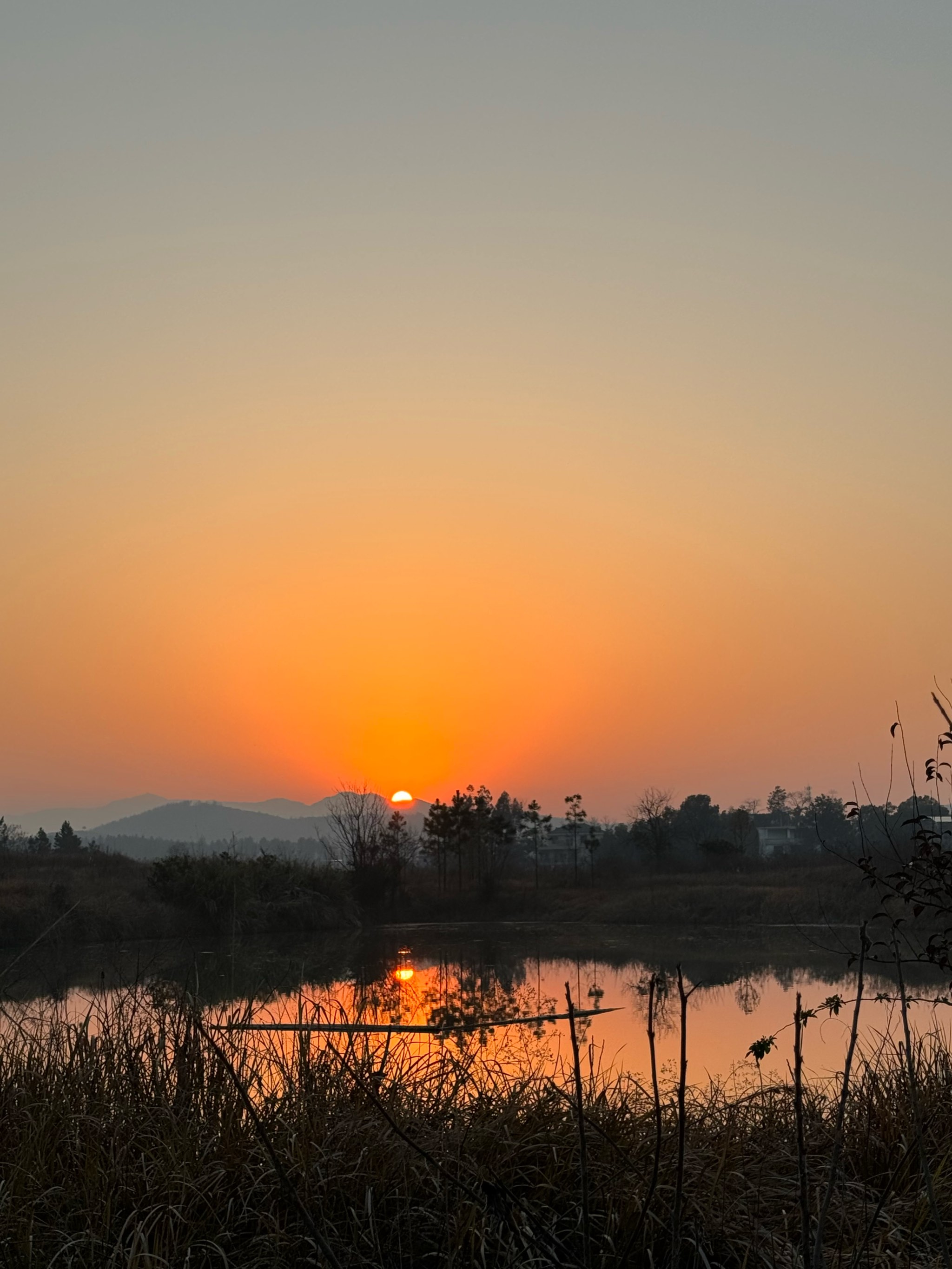 夕阳无限美好图片