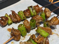 尖椒烤肥肠-聚点·北京串(簋街店)