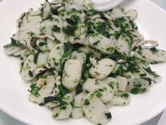 荠菜炒年糕-雪园上海饭店(港湾1号店)