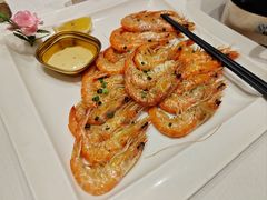 铁板香煎明虾-富黎华海鲜大酒楼(正大广场店)