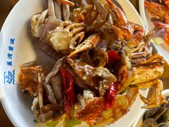 炒螃蟹-蓝湾碧波·老字号·疍家非遗海上餐厅