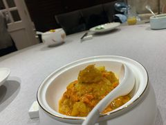 炒蟹膏-新光酒家·河豚·海鲜·蟹料理(浦东店)