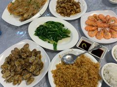姜葱炒花甲-皓景海鲜·地标美食(双月湾店)