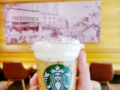 焦糖慕斯燕麦拿铁-星巴克(天津SM城市广场店)