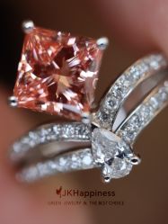 -JKHappiness培育钻石钻戒婚戒定制(天河国贸店)