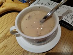 鸡茸蘑菇汤-菲滋意式餐厅(加州阳光二店)