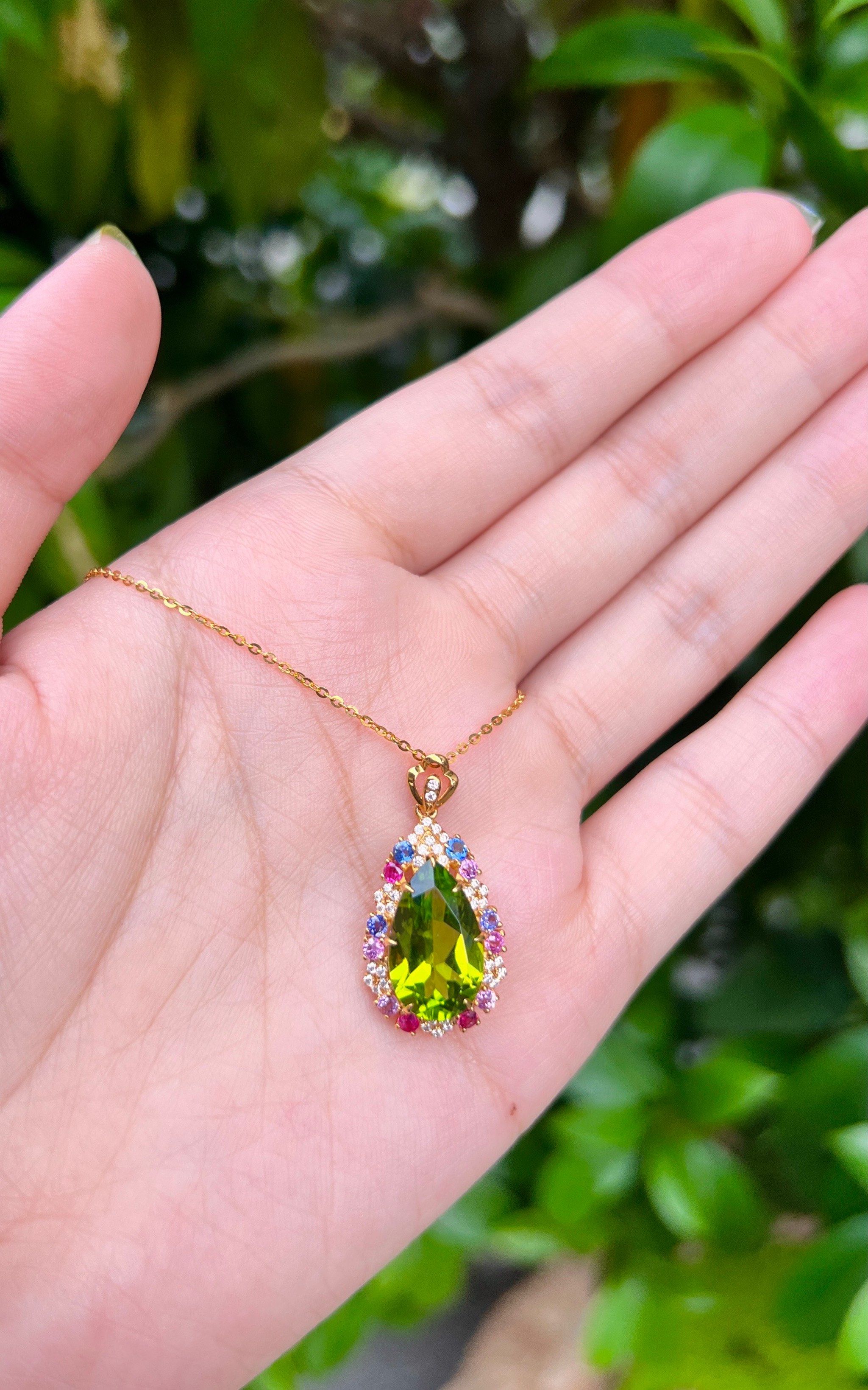 橄榄石珠宝首饰群图大赏