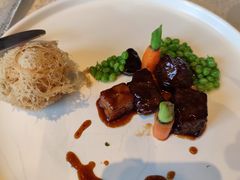 黑金雪花牛肉粒-上海和平饭店龙凤厅 Dragon Phoenix