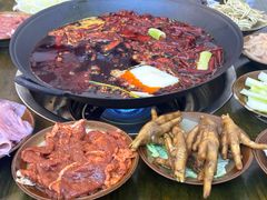 纯牛油锅底-黄潇洒老火锅(九眼桥宏济巷店)