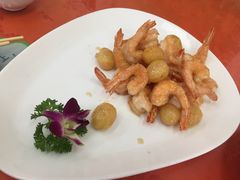 香梨脆皮虾-清华大学-观畴园餐厅