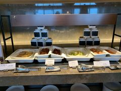 自助取餐区-无锡鲁能万豪酒店-行政酒廊