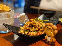 柠檬手撕鸡-麒麟风烤牛肉·云南烧烤小排档(丹凤街店)