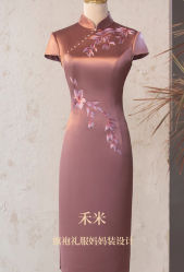 -禾米旗袍妈妈装礼服定制(嘉业国贸店)