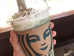 抹茶可可碎片星冰乐-星巴克(太原柳巷第一店)