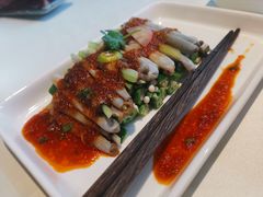秋葵拌沙虫-黑明餐厅(白鹭洲店)