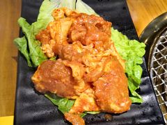 去骨鸡腿肉-万兴佳烤肉·长白山老味道(东岸里店)