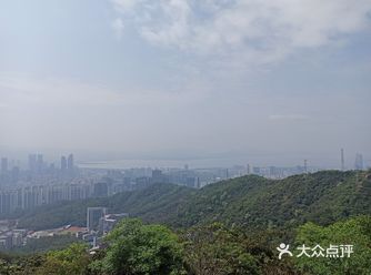 从梅林山（侨香村公交站）上山，刚上去会有段巨陡峭的阶