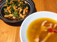 菠菜拌面筋-胖老汉椒麻鸡清真新疆菜(西御街店)