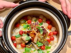 牛蒡鰤鱼金时人参釜饭-晴空·日本料理(万象城店)