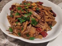 三层肉炒建瓯笋芽-四道菜·福建菜馆(新街口金鹰店)