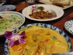 黄咖喱大虾-上楼私房菜(院士路店)