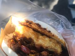 蛋菜夹馍-老马家马蓉蛋菜夹馍·腊牛肉夹馍(回民街店)