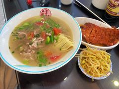 青椒肉丝面-鸿兴面馆馄饨小笼(稻香店)