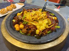获过金奖的鸽捞面-石榴红了·非遗酥皮烤包子·新疆菜(瑞豪店)