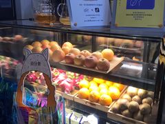 面包甜点陈列柜-百分茶(九洲新世界店)