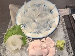 剥皮鱼配鱼肝-橼舍鮨青木