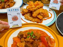 -东来菜馆•手抓海鲜家常菜•海鲜锅贴(鸽子窝店)
