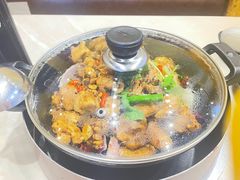 -蜀八婆鲍鱼鸡煲虾(宝安坪洲店)