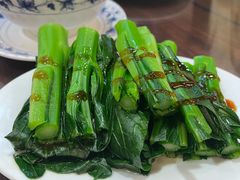 白灼蚝油碧绿鲜菜心-丽的面家(多宝路店)