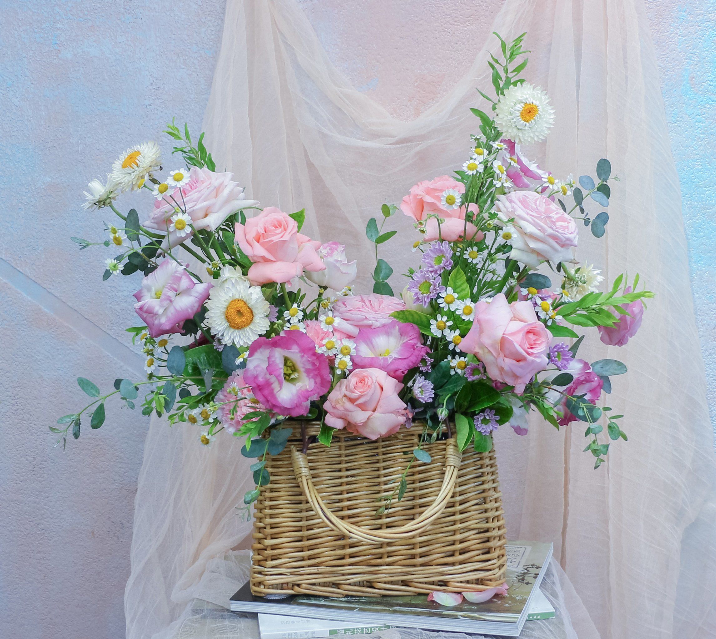 韩式花篮