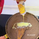 熬豆沙,都是我亲力亲为,豆沙里添加了炼乳,口感更香滑