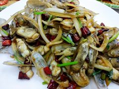 辣炒蛏子-北戴河庆山饭店·海鲜砂锅粥(北戴河黑石路店)