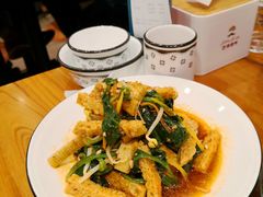 菠菜面筋-巴依老爷新疆美食(常营店)