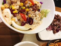 小清新豆腐沙拉-四季天方包子