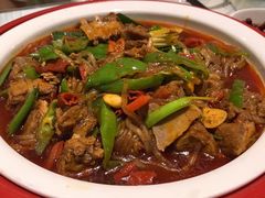 辣爆羔羊肉-宁夏国强手抓羊肉·清真菜(未央路凤三店)
