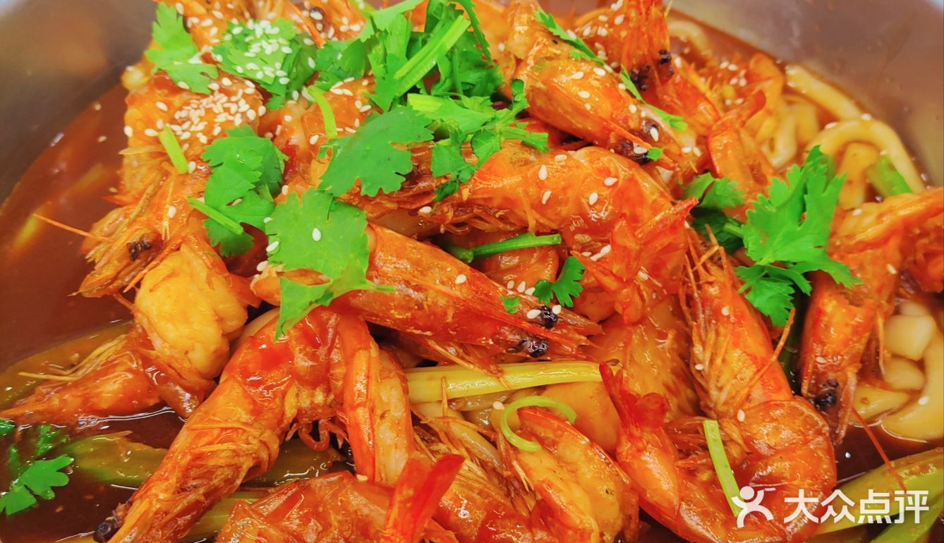 三桥新开的香辣虾火锅-终途大虾