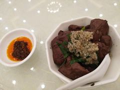 沙姜韭菜猪红-亮庆餐厅·粤菜·早茶(篁庄店)